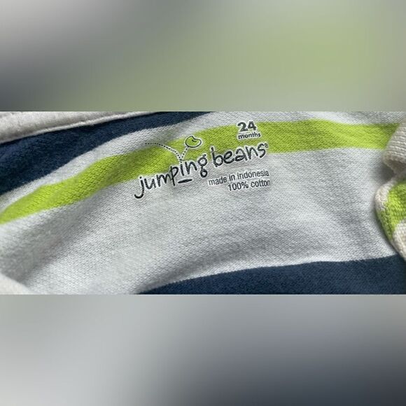 🔥❤️🔥 Build A Bundle! Jumping Beans Polo Multicolor Stripes Infant Clothe… - Picture 3 of 4